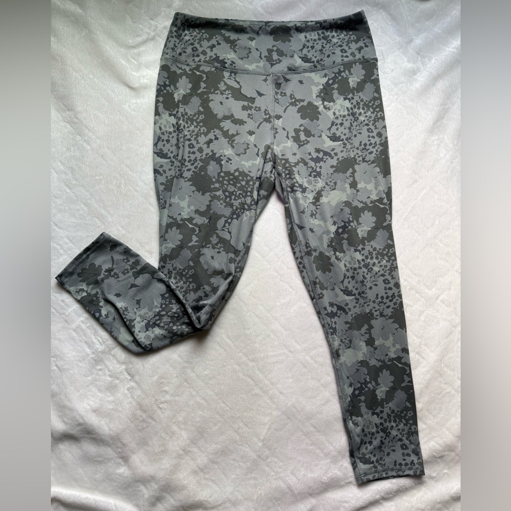 Maurices Olive Floral Leggings